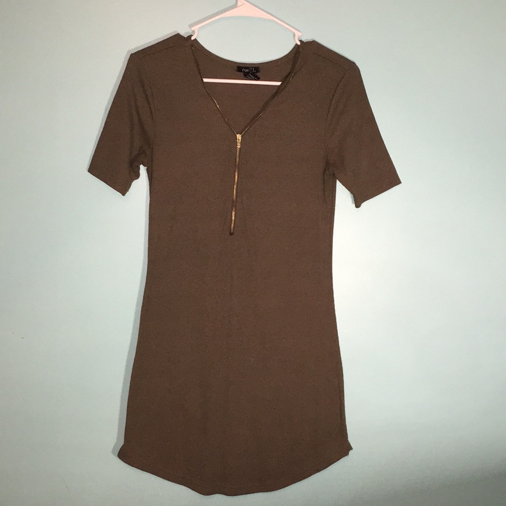 Army green dress